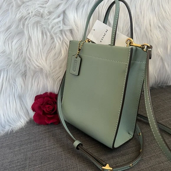 NWT COACH MINI CASHIN TOTE CROSSBODY HANDBAGPURSE
